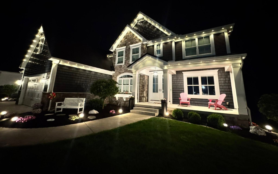 Architectural lighting effect on building — Visible Illumination Upstate SC